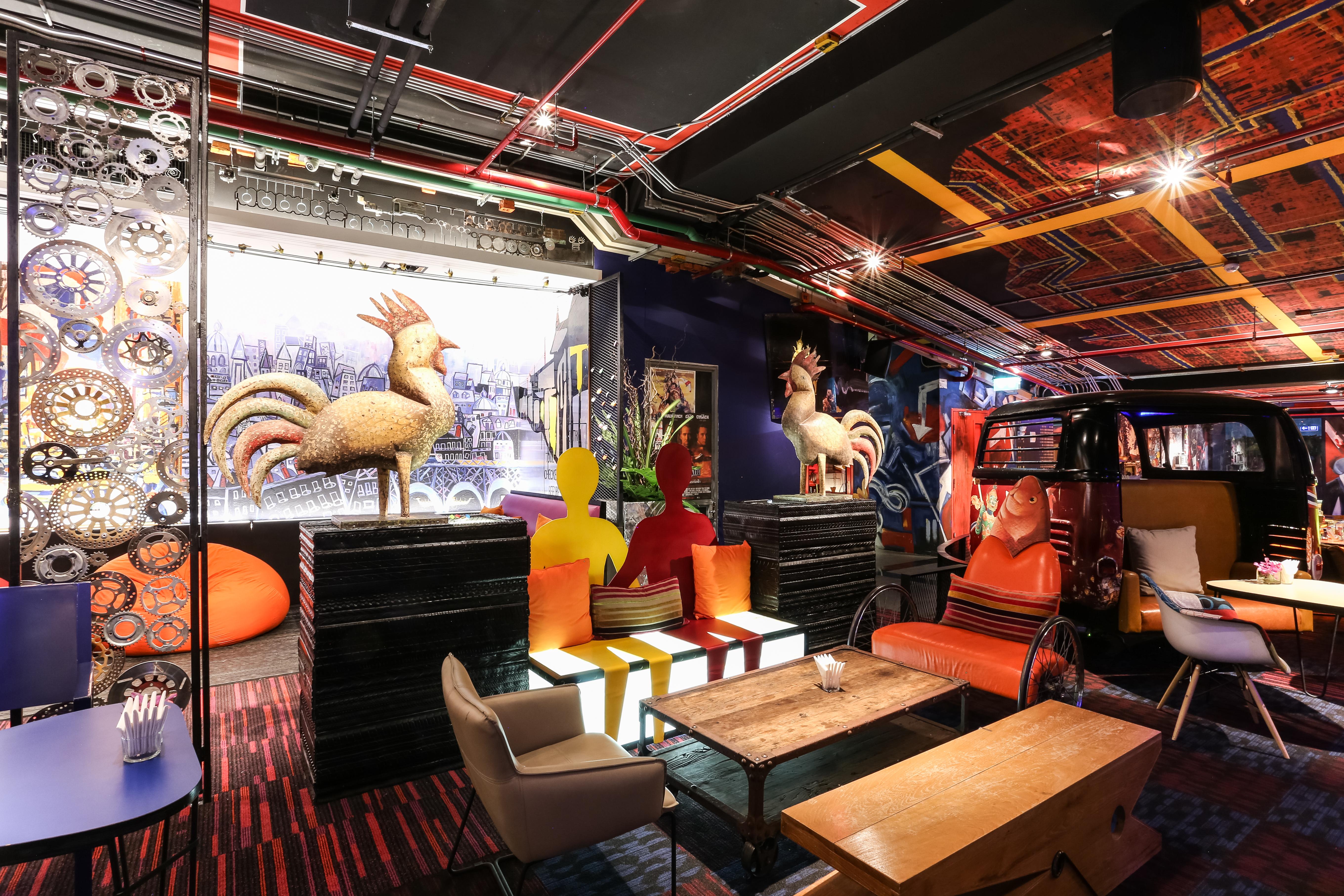サイアム アット サイアム デザイン ホテル パタヤ【SHA Plus+認定】 パッタヤー エクステリア 写真 Interior of a restaurant in Paris